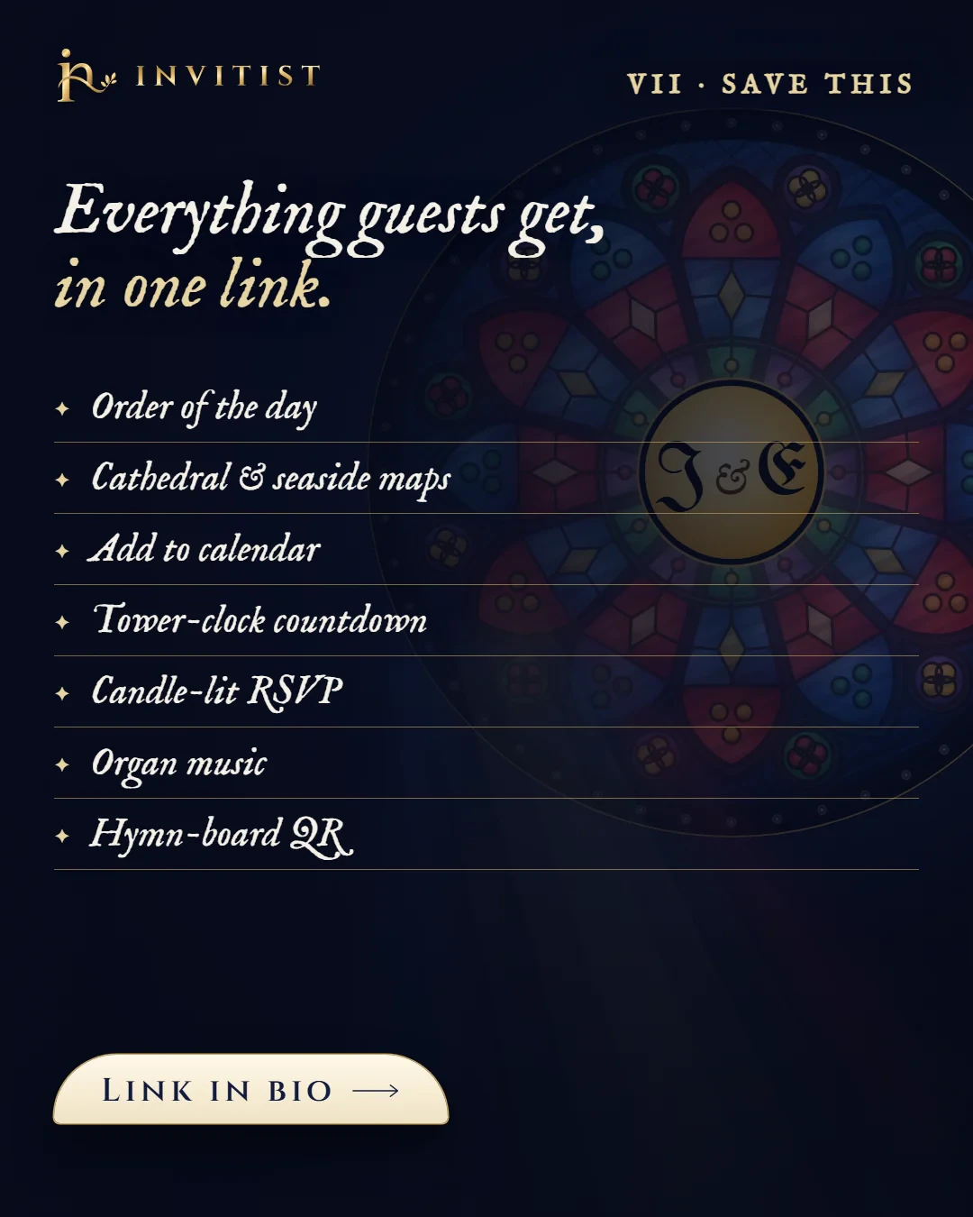 Lux Aeterna Instagram carousel, slide 7 of 9