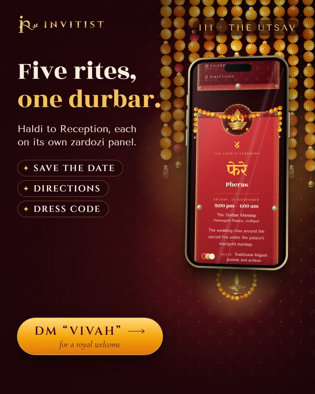 Rajwada Instagram carousel, slide 3 of 9